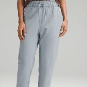 Lululemon Stretch High Rise Jogger Pants Women  - size 6, Chambray blue
